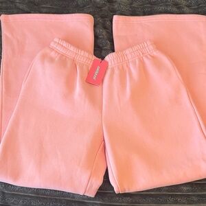 Edikted Pink Women Sweatpants